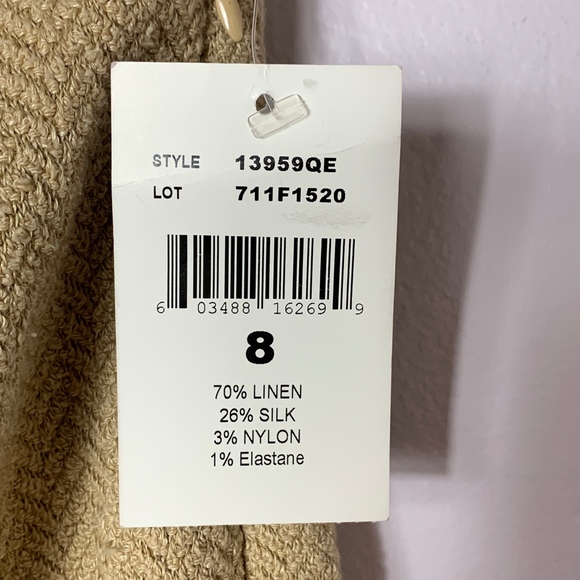 Ralph Lauren Black Label Knee Length Silk Skirt Size 8 - Picture 5 of 7